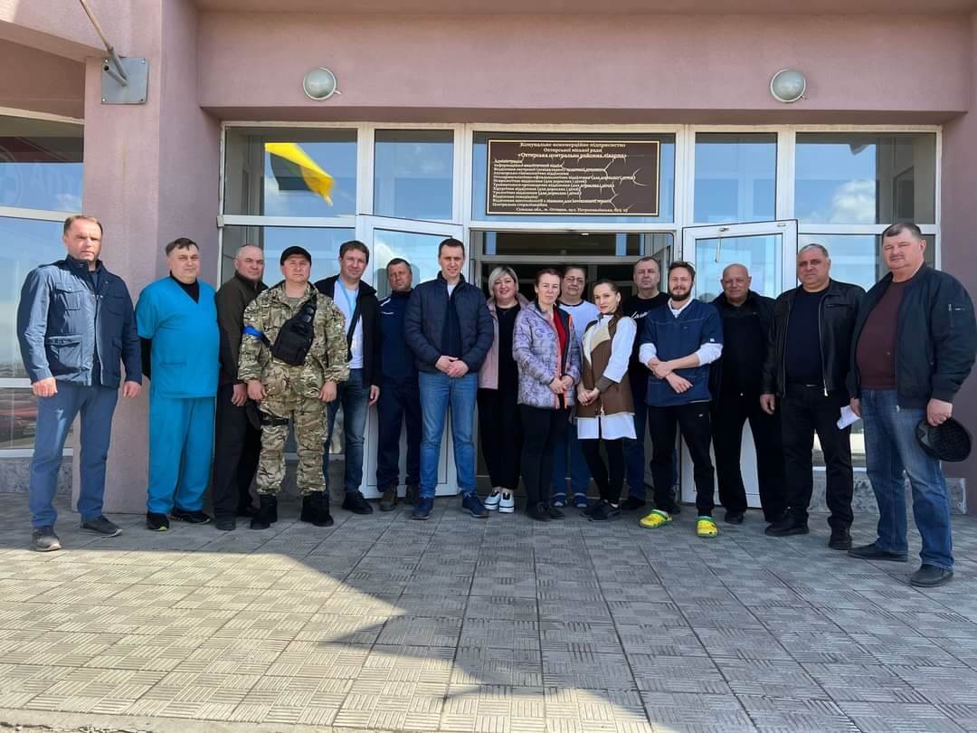 Visit of the Minister of Health of Ukraine Viktor Lyashko to Okhtyrka